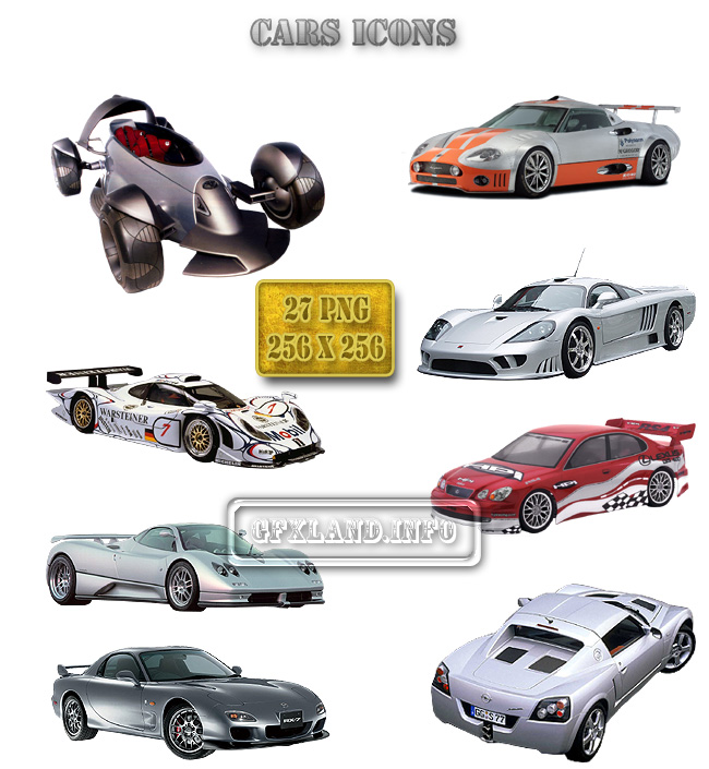 أيقونات سيارات - Cars Icons